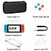 Custodia Per Nintendo Switch Con Accessori Nero - Foto miniatura 2