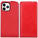 Custodia Compatibile Con Apple Iphone 13 Pro Max In Rosso Chili - Coperchio Protettivo In Design Flip Realizzato In Finta Pelle Liscia - Foto miniatura 8