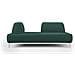 Newton Divano Lineare Con Schienali Movibili T07 Verde - Foto miniatura 2