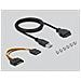 Pannello frontale da 3.5? USB 5 Gbps 1 x USB Type-C + 2 x USB di Tipo-A + SD e slot Micro SD - Foto miniatura 3
