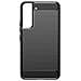 Custodia B-case Tpu Silicone Cover Case Per Samsung Galaxy S22+ Plus S906 Carbon Metal Black - Foto miniatura 2