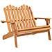 Panchina da Giardino Adirondack 126 cm Legno Massello di Acacia - Foto miniatura 2