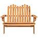 Panchina da Giardino Adirondack 126 cm Legno Massello di Acacia - Foto miniatura 3