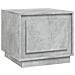 Tavolino Da Salotto Grigio Cemento 51x50x44cm Legno Multistrato - Foto miniatura 2
