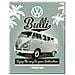 Vw Retro Bulli Tin Sign 15x20 Cm - Foto miniatura 1