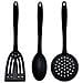 Confezione 6 Padelle Energy Ø18/20/22/24/26/28 Cm, Alluminio Forgiato, Nero + Set Di 3 Utensili Da Cucina In Nylon - Foto miniatura 3