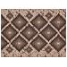 Tappeto Passatoia In Tessuto Jacquard Linea Emozioni Disegno Oasi Fango 57x50 Fango - Foto miniatura 2