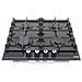 PG-4GG. 007A piano cottura Nero Da incasso 60 cm Gas 4 Fornello (i) - Foto miniatura 1