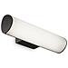 Applique Da Parete Contemporaneo Etere Alluminio Nero Led 9,5w 3000k Ip44 - Foto miniatura 1