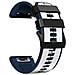 Cinturini Per Orologi In Silicone Morbido Da 26 Mm Per Garmin Fenix 6x /fenix7x / 7x Pro, Coros White - Foto miniatura 1