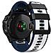 Cinturini Per Orologi In Silicone Morbido Da 26 Mm Per Garmin Fenix 6x /fenix7x / 7x Pro, Coros White - Foto miniatura 3