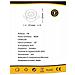 Kit 10 Faretti A Incasso Faretto Led Luce Calda 3000 1 W Bordo Bianco P31 - Foto miniatura 4