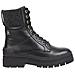 Feminine Felt Lace Up Bootie Stivaletti Pelle Scarpe Donna Nero Eu 37, Fw0fw07500 Bds - Foto miniatura 2