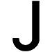 Busta 10 Lettere Adesive ''j'' Per Targa Ripetitrice - Foto miniatura 1