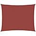 Parasole A Vela Oxford Rettangolare 3x4 M Terracotta - Foto miniatura 1