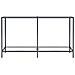 Tavolo Consolle Trasparente 140x35x75,5 Cm In Vetro Temperato - Foto miniatura 2