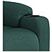 Poltrona Massaggiante Reclinabile Verde Scuro in Tessuto - Foto miniatura 9