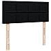 Giroletto a Molle con Materasso Nero 120x190 cm in Tessuto - Foto miniatura 7