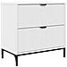 Comodino Bianco 63.5 x 36 x 61 cm Legno multistrato - Foto miniatura 1
