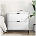 Comodino Bianco 63.5 x 36 x 61 cm Legno multistrato - Foto miniatura 4