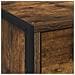 Comodino Quercia Fumosa 50 x 39.5 x 50 cm Legno multistrato - Foto miniatura 8