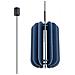 Lampada A Sospensione Mula 27 Navy Sl. 1859 - Moderno Lampada A Sospensione Blu Navy /nero 165x27x27 Cm - Foto miniatura 1