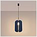 Lampada A Sospensione Mula 27 Navy Sl. 1859 - Moderno Lampada A Sospensione Blu Navy /nero 165x27x27 Cm - Foto miniatura 4