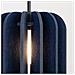 Lampada A Sospensione Mula 27 Navy Sl. 1859 - Moderno Lampada A Sospensione Blu Navy /nero 165x27x27 Cm - Foto miniatura 5