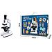 Microscopio educativo per bambini, lente di ingrandimento 1200x, set accessori - Foto miniatura 4