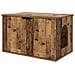 Casa per Gatti Legno vecchio 85 x 55 x 50,5 cm - Foto miniatura 1
