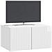 Mobile Porta TV da Muro Bianco Lucido 59,5 x 41 x 30 cm - Foto miniatura 2