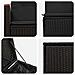 Set di divani 7 pcs Nero Rattan sintetico e Acciaio - Foto miniatura 5