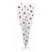 Albero di Natale artificiale Bianco 120 cm PVC e Acciaio - Foto miniatura 4