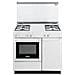 Cucina a Gas SGW 854 4 Fuochi a Gas Forno a Gas Dimensioni 86 x 50 cm Colore Bianco Serie Smart - Foto miniatura 4