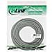 cavo patch per rete dati lan cat. 5e, 2x rj45, schermatura futp, colore grigio, 50m - Foto miniatura 2