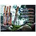 Set 5 Coltelli Forest Line Con Espositore - Foto miniatura 7