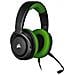 Cuffie Gaming HS35 Stereo con Microfono Colore Verde / Nero - Foto miniatura 5