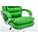Sedia Ufficio Vancouver XXL in Similpelle I Poltrona Elegante Direttore Carico Max 235 kg I Poltrona Ergonomica Imbottita e Rinforzata Verde - Foto miniatura 2