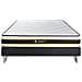 Kit Rete E Materasso Matrimoniale Flexy 150x195cm - Spessore : 22cm - Molle Insacchettate E Memory Foam - Rigido - Foto miniatura 1