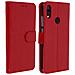 Custodia Redmi Note 7 Portacarte Funzione Supporto Cover Silicone - Rosso - Foto miniatura 1