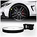 Wheel Trim Strisce Adesive Rifrangenti Con Applicatore Per Cerchi Auto, Nero, 7 Mm X 6 Mt - Foto miniatura 1