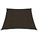 Vela Parasole 160 G / m Marrone 3/4x3 M In Hdpe - Foto miniatura 1