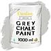 Chalk Paint Grigia | 1l | Vernice Per Legno | Pittura Gesso Opaca Lavabile | Perfetta Per Ristrutturazione Di Mobili Decorazione E Decoupage | Possibile Effetto Gradiente E Strofinamento - Foto miniatura 1