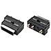 Adattatore scart s-vhs + rca con commutatore inout - Foto miniatura 2