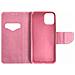 Maxy Custodia Book Orizzontale Silicone Case Per Apple Iphone 13 Pro Max Black-pink - Foto miniatura 4