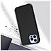 Cover Iphone 13 Pro Retro Rigido E Fronte Flessibile - Nera - Foto miniatura 2