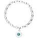 Bracciale Con Charm Donna Argento --14.5 Cm - Foto miniatura 1