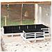 Set Divani Da Giardino 9 Pz Con Cuscini Bianchi Legno Di Pino - Foto miniatura 1