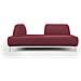 Newton Divano Lineare Con Schienali Movibili T07 Rosso - Foto miniatura 2