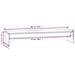 Supporto Per Monitor Bianco 100x27x15 Cm Legno Massello Di Pino - Foto miniatura 8
